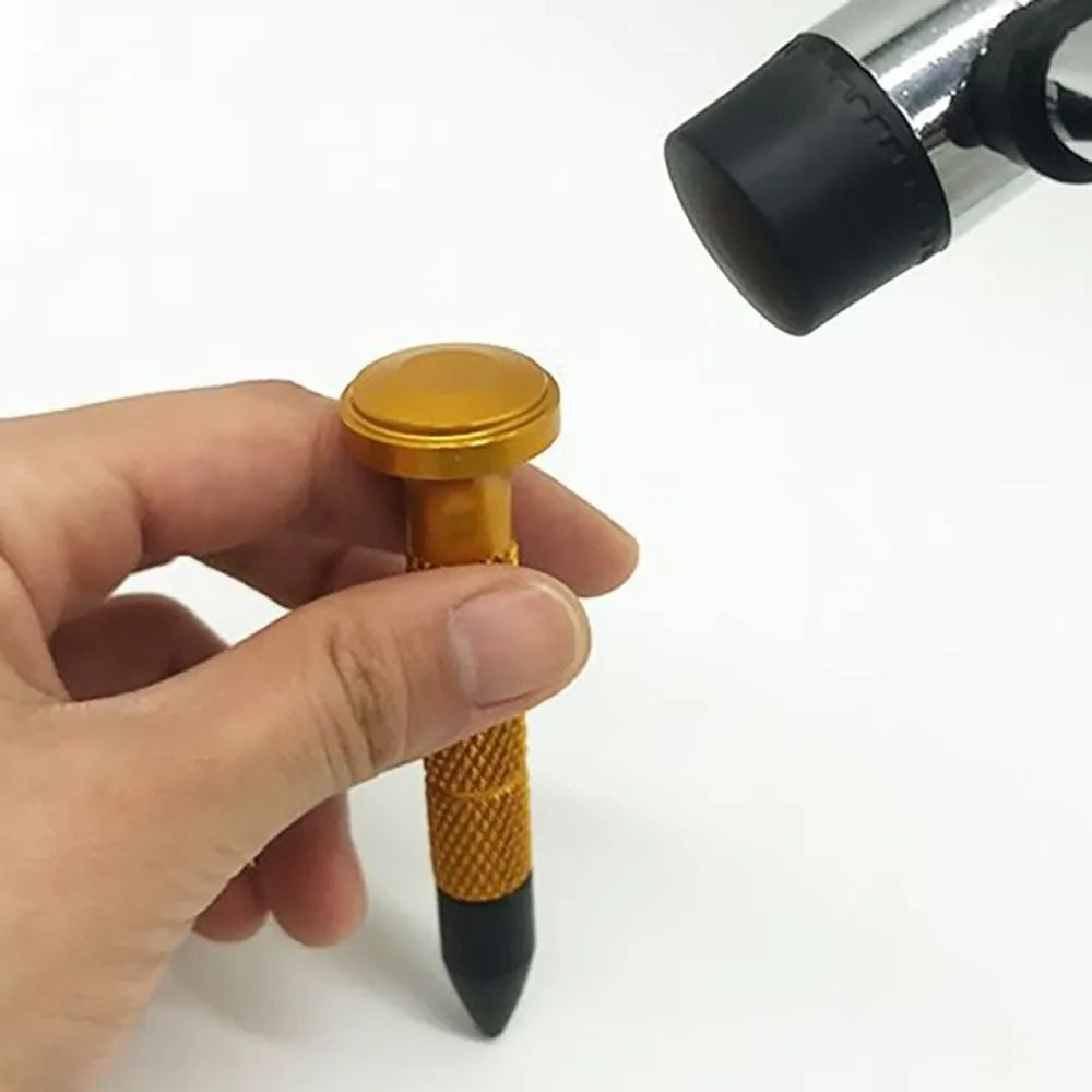 Martelo Removedor de Amassados Automotivos – Kit 9 Peças para Reparo de Lataria Sem Danificar a Pintura